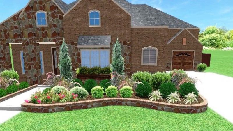 Landscaping Project near Fort Worth